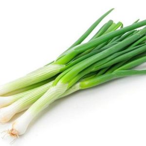 ai-generated-green-onion-on-isolated-white-background-photo